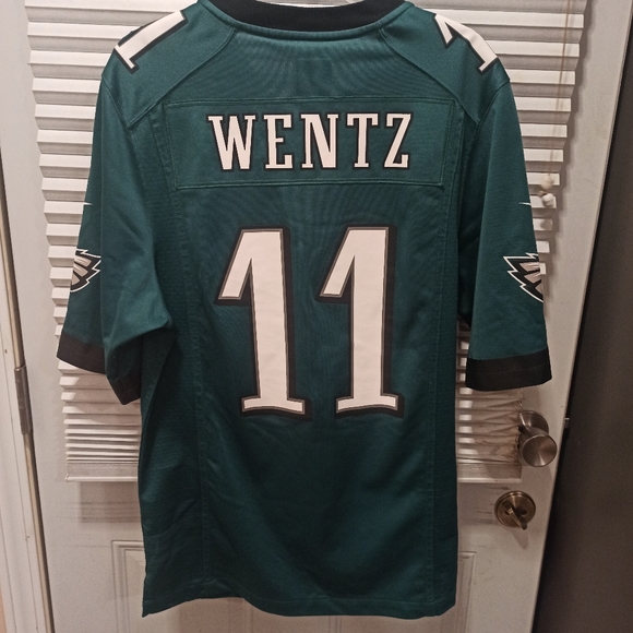Nike fhiladelpia eagles jersey Wentz 11 player onfieldsize small Fits Medium - Picture 6 of 13